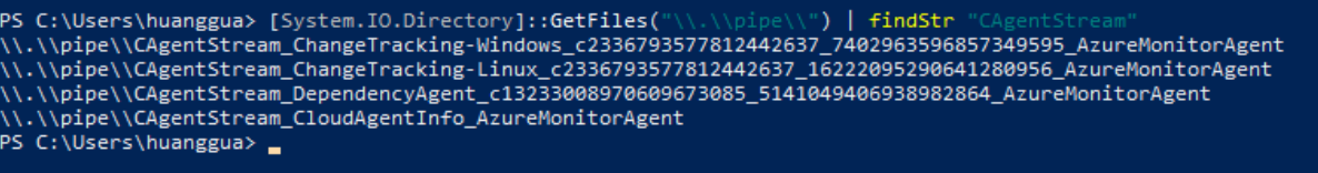 Azure Monitor Windows Agent Named Pipes
