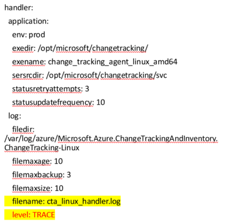 Trace Logging for Handler