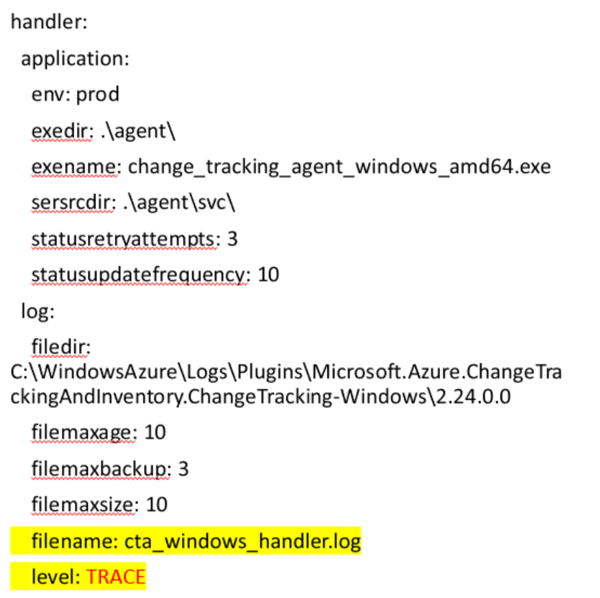 Trace Logging for Handler