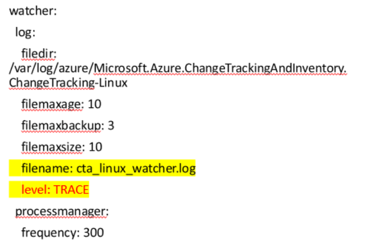 Trace Logging for Watcher