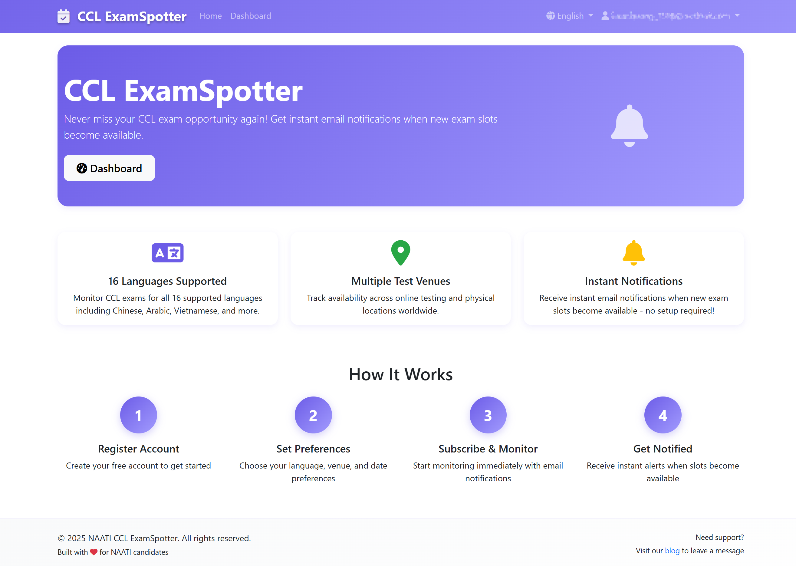 CCL ExamSpotter Home Page