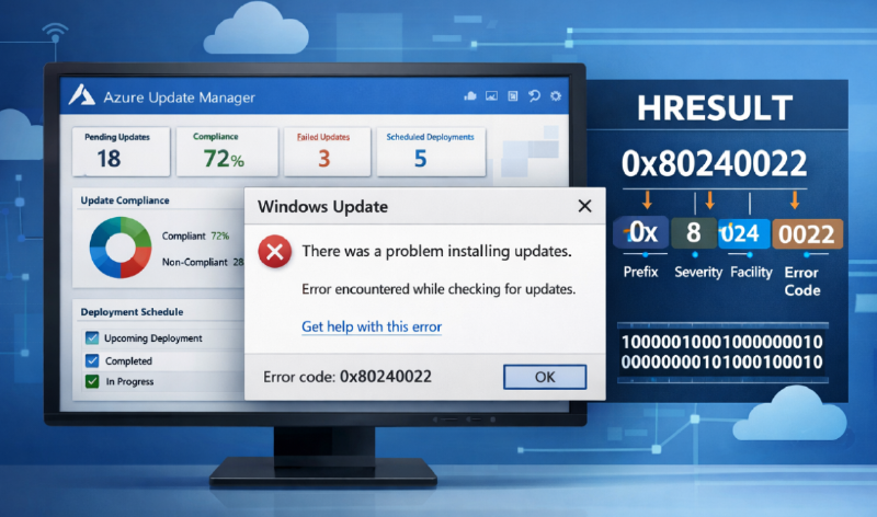 Featured image of post Troubleshooting Common Windows Update HRESULT Errors in Azure Update Manager